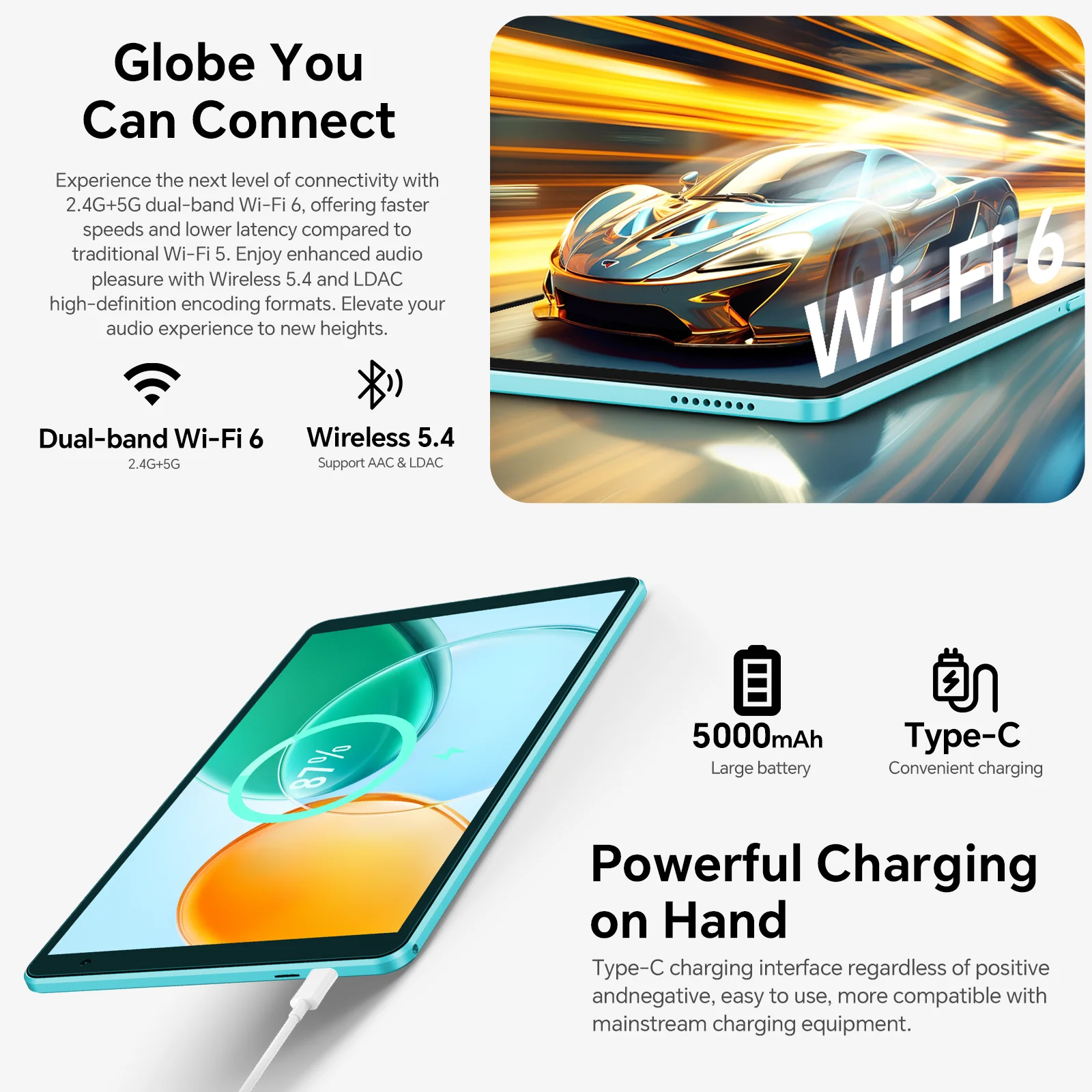 تابلت تيكلاست P85 أندرويد 15 8 بوصة IPS 3 + 6GB RAM 64GB ROM A333 5 - Image 5