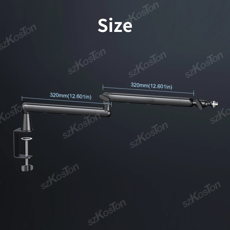 ذراع ميكروفون مع حامل ميكروفون SM7B MV7 AM8 K688 - Image 6