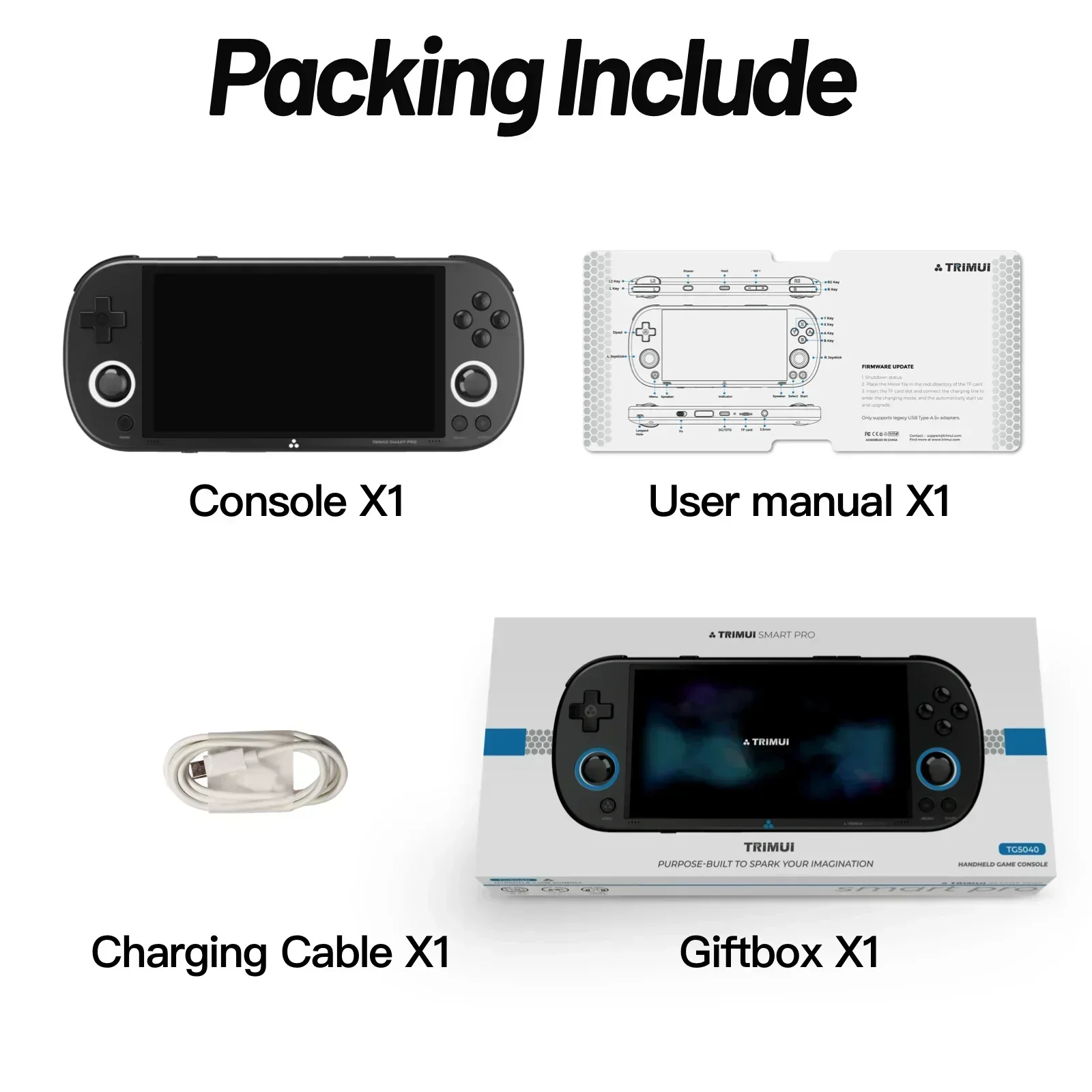 وحدة تحكم الألعاب المحمولة Trimui Smart Pro 4.96 ''IPS - Image 6