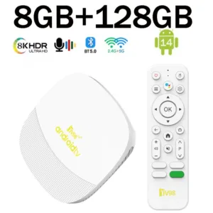 جهاز قمة ذكي iptv تي في بوكس TV98 ATV Max 4K