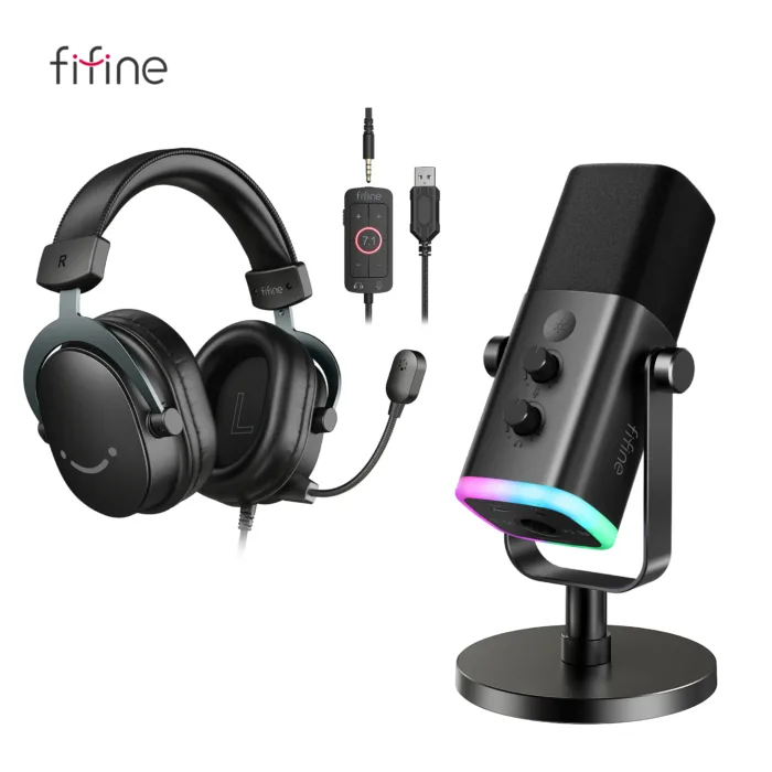 ميكروفون ألعاب FIFINE USB/XLR